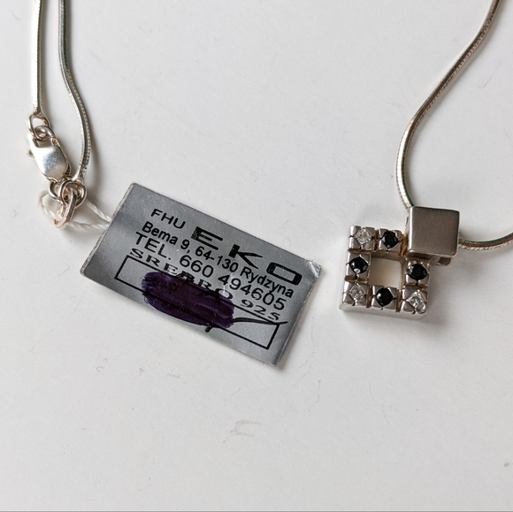 🇵🇱 Sterling Silver And Marcasite Pendant And Ring Set Made In Poland - Picture 7 of 10